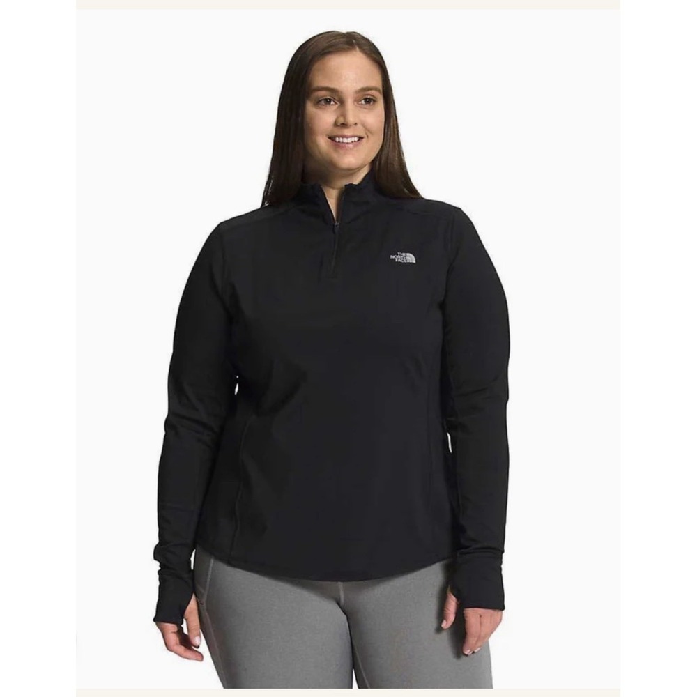 The North Face Women's Plus Sz 2X Winter Warm Essential Zip Pullover Jacket